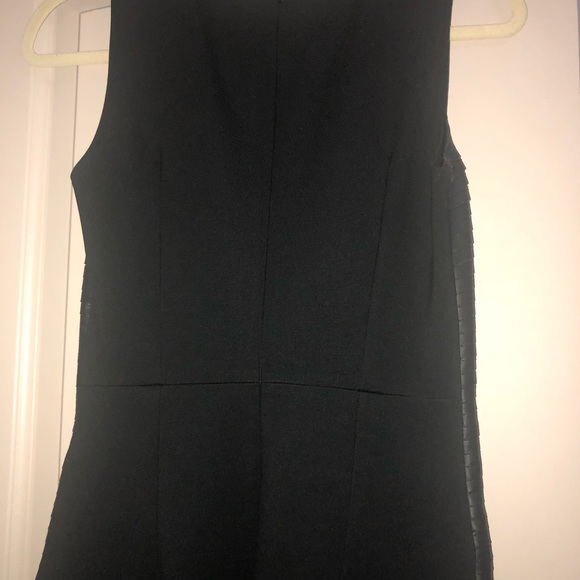 C. Luce black faux leather dress - Picture 5 of 5